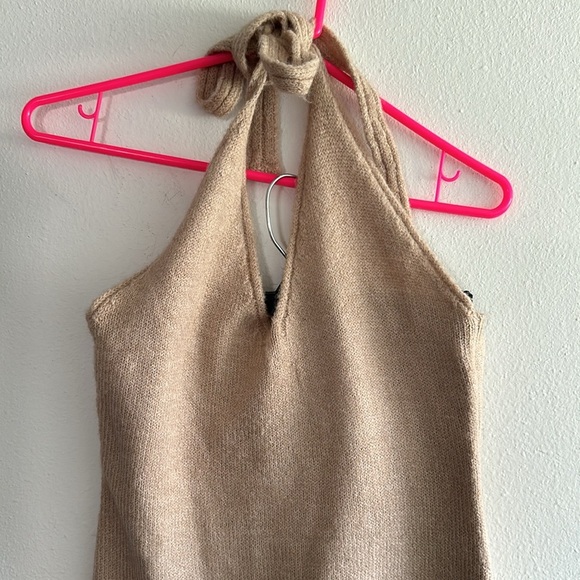 Princess Polly knit halter dress size small medium - Picture 2 of 4